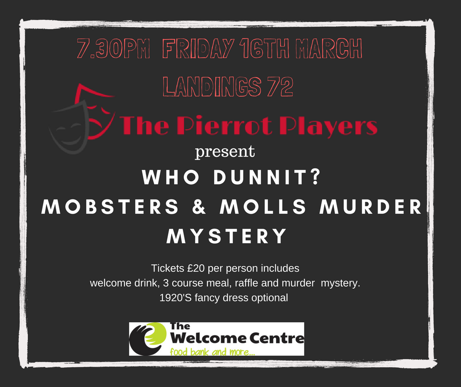 Welcome_Hudds's tweet photo. Tickets now available for WHO DUNNIT? Murder mystery and meal at @Landings72    https://t.co/mUPsGd7FhI https://t.co/8xhaLicZJh