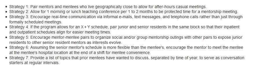 JournalofGME's tweet photo. 7 strategies that residency program leadership may use to maximize benefits of a residents-as-#mentors program #meded #GME #JGME #ToTheEditor https://t.co/7iagGP8402 https://t.co/Z0SdA627lk