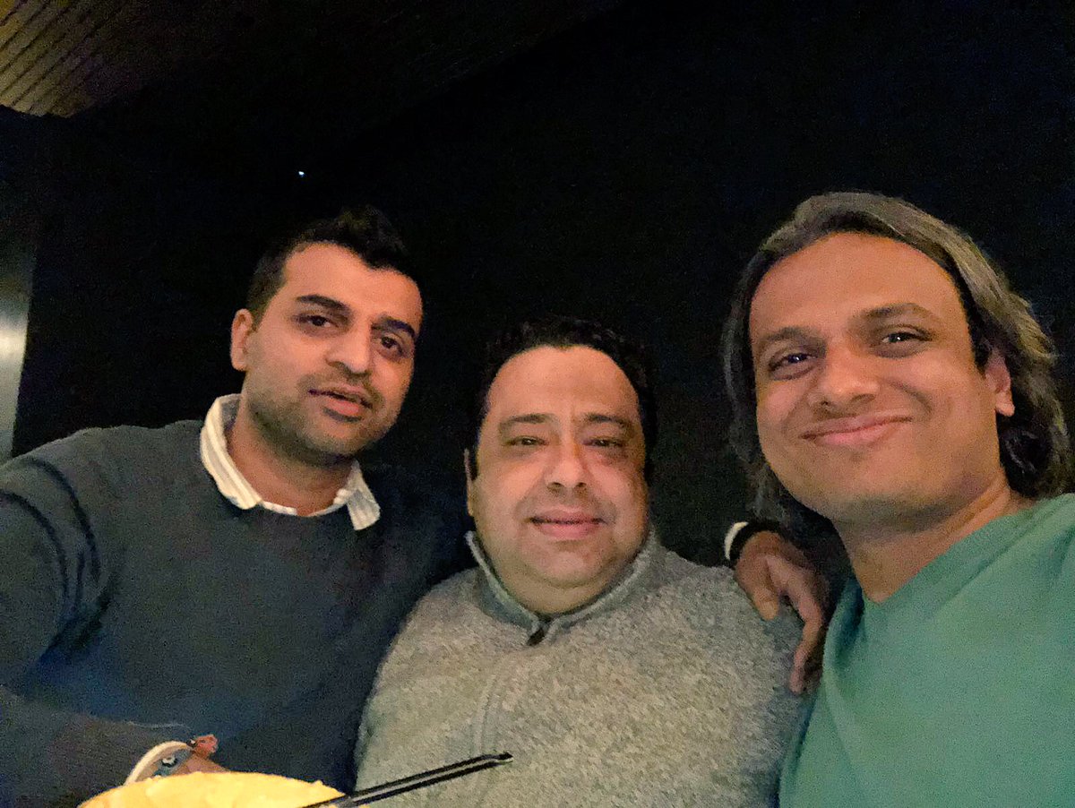 aroqanyc's tweet photo. Always a pleasure to have legendary & inspirational chef @manishmehrotra dine w us, whoโs revolutionized #indianfood, seen w Chef #GauravAnand of #aroqa @MotiMahalUS @IndianAccentNYC #indianaccent #chefs #indianfoodnyc @pete_wells @nytfood @NYMag @NewYorker https://t.co/YaFRSnjw0c