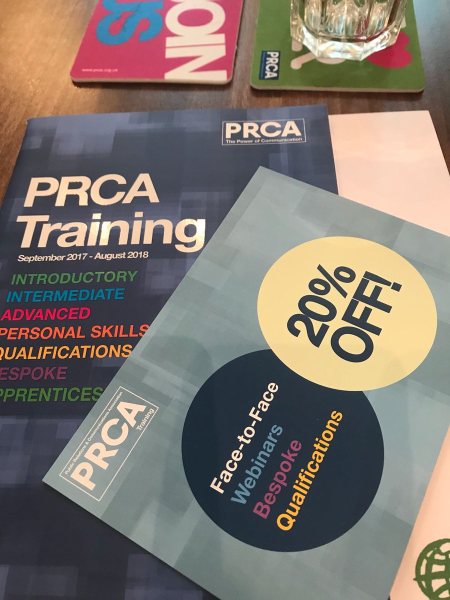 Our Senior Account Manager <a href="/JodiePhillips1/">Jodie Phillips</a> has headed to the big smoke today to attend a PRCA course learning about all things GDPR and what it means for the #PR industry 📚💭