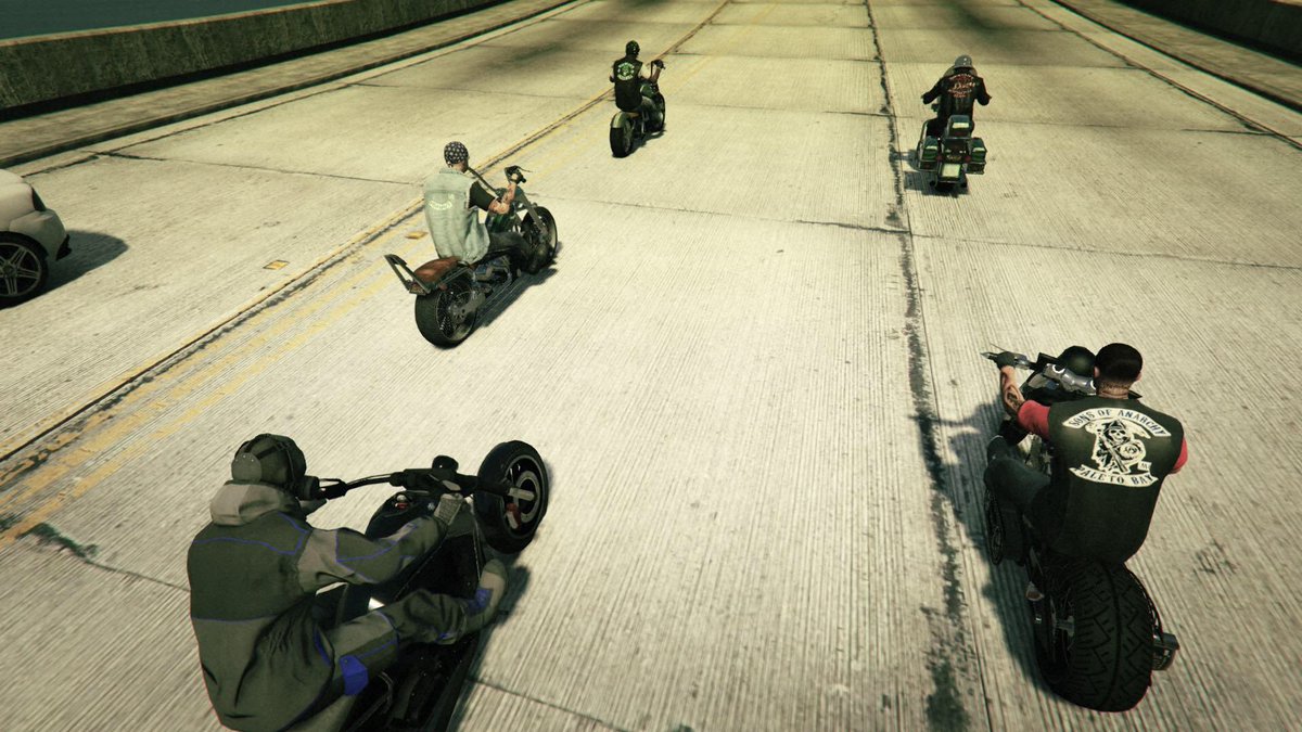 STRIKER1Percent's tweet photo. I actually was able to sit in a public lobby and chill with randoms. I hope to experience this again #gtafirst #GTAVOnline #GTA #Rockstareditor #RockstarGames https://t.co/oNcBKEReMD