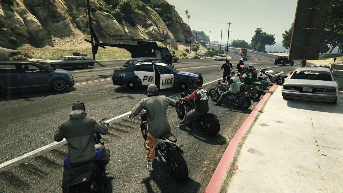 STRIKER1Percent's tweet photo. I actually was able to sit in a public lobby and chill with randoms. I hope to experience this again #gtafirst #GTAVOnline #GTA #Rockstareditor #RockstarGames https://t.co/oNcBKEReMD