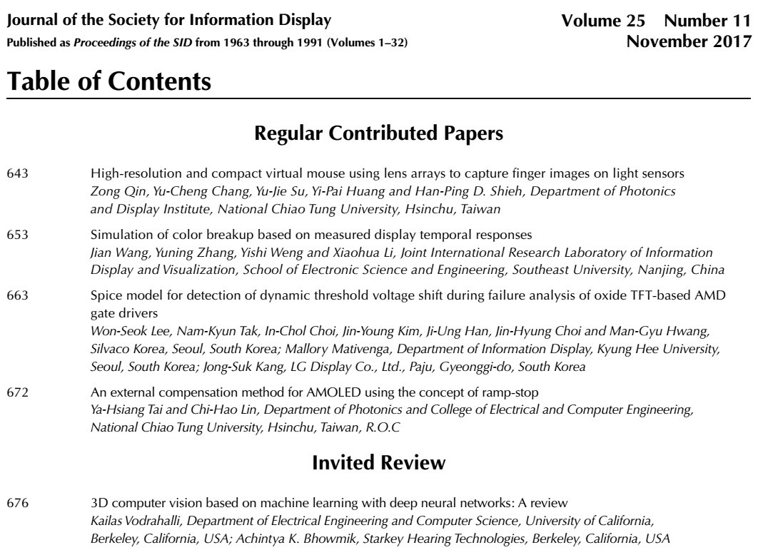 Herbert_De_Smet's tweet image. v25i11 of #jsocinfdisp is now available online. bit.ly/2GqDBq3
4 regular papers and one invited review paper about 3D computer vision based on machine learning with deep neural networks.