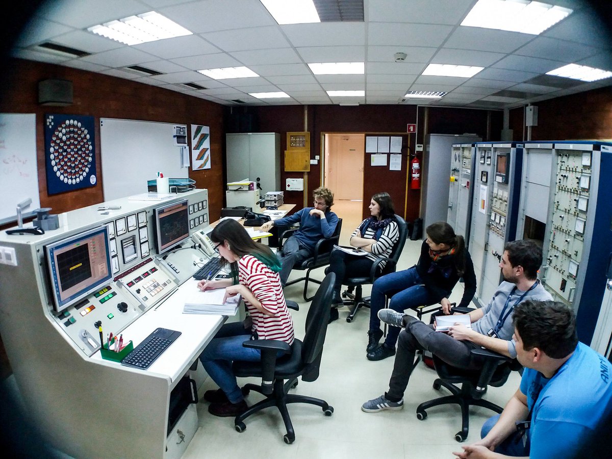 Kristinca_J's tweet photo. Today I became the first woman (also the first one, in general) from Macedonia that has ever started and controlled a nuclear reactor - TRIGA Mark II reactor at the Jožef Stefan Institute.

Course: Experimental reactor physics
prof: doc. dr. Luka Snoj https://t.co/Ob7UevkP4V