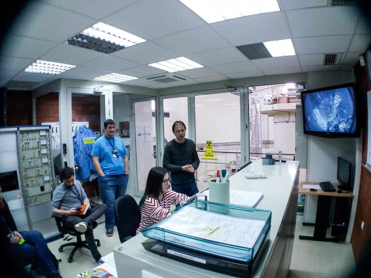 Kristinca_J's tweet photo. Today I became the first woman (also the first one, in general) from Macedonia that has ever started and controlled a nuclear reactor - TRIGA Mark II reactor at the Jožef Stefan Institute.

Course: Experimental reactor physics
prof: doc. dr. Luka Snoj https://t.co/Ob7UevkP4V