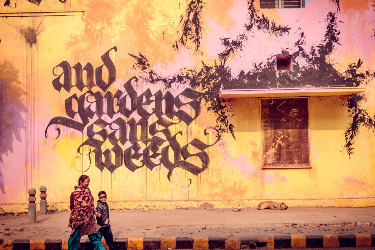 Sahapedia's tweet photo. #DidYouKnow #LodiColony showcases work by #artists like Senkoe, Niels Shoe, Hanif Kureshi? Join us for #IHWF, with @Sahapedia & @YESGlobalInsti. Follow: https://t.co/RBIcI0kt3E
#YESCulture #ThinkHeritage #StreetArt #EventsAroundMe #CulturalHeritage #Events #Traveller #art #Delhi https://t.co/v5oMal5EGk