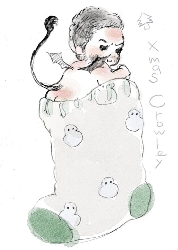 クリスマスの時描いたらくがき(spn 