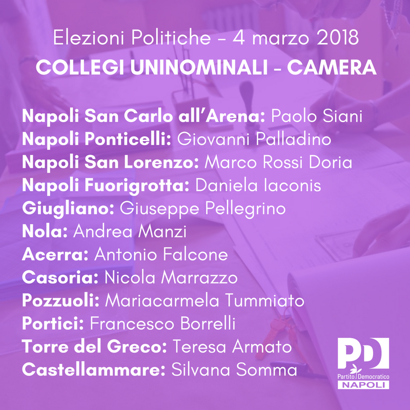 pd_napoli's tweet photo. Ci siamo! La squadra del #PDnapoli è in campo. Il #4marzo si avvicina e noi siamo pronti: collegio per collegio, città per città, persona per persona. Racconteremo cosa è stato fatto e, soprattutto, cosa vogliamo ancora fare per costruire un'Italia ancora più giusta e competitiva https://t.co/ERPfKnBP3K