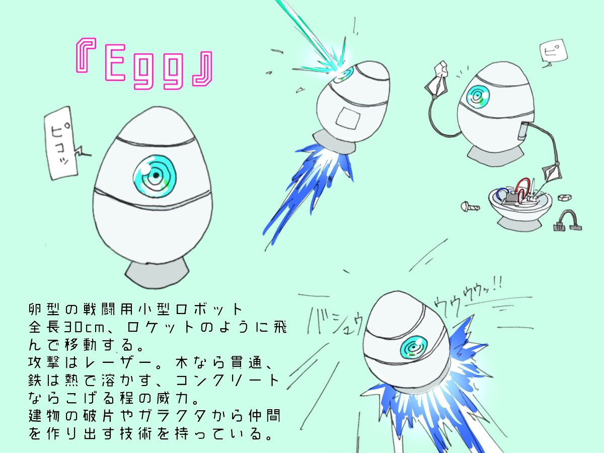 Zipper_vs's tweet photo. Eggとフィールド設定について https://t.co/gKYe8E2yGk