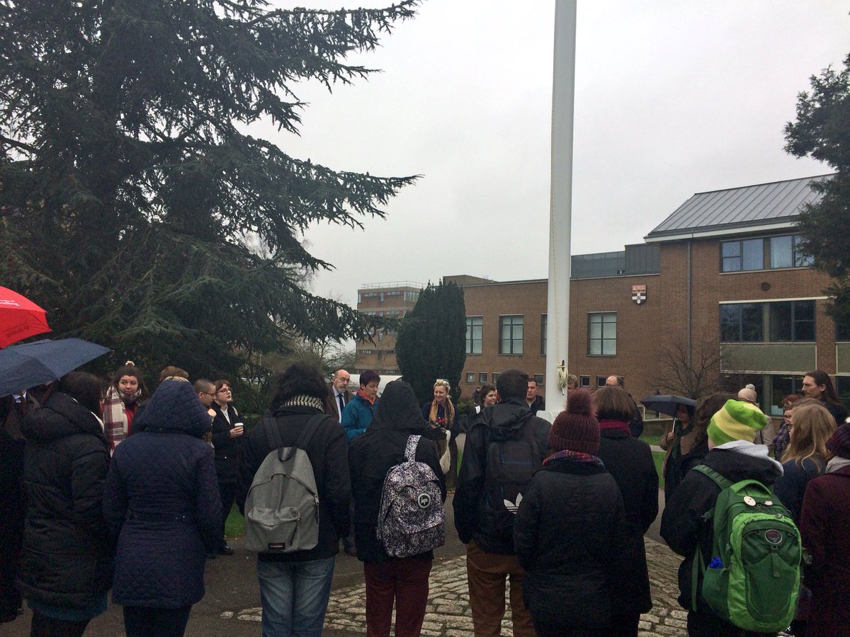 noahlevy94's tweet photo. At @UniofReading commemorating #HMD2018 with @RUSUtweets, VC Sir David Bell, and students. Well done to @Readingjsoc for organising. #OurLivingMemory https://t.co/DgjvKgq1ky