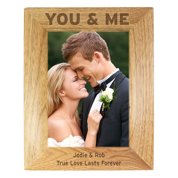 PERSONALISED You &amp; Me Wooden Photo Frame

View it here >> bit.ly/2Fpta4O

Perfect gift for #Valentines Day
Fits a 5"x7" photo

#ValentinesDay #valentinesdaygifts #BritHour #UKHashtags #UKBizHour  #nestrt #eshopsuk #weddinghour #tweetuk #ukbiz #UKSmallBiz #FlockBN