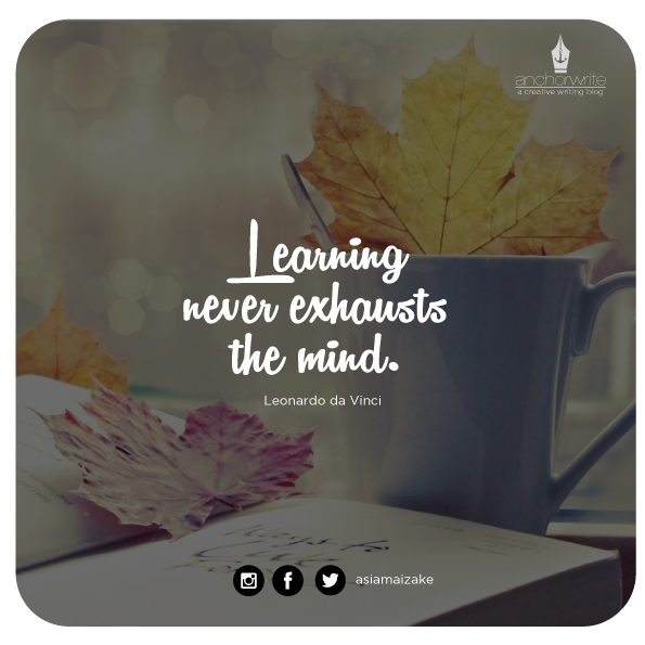 selasiasiama's tweet photo. Learning never exhuats the mind. Only your body. #iamwriting #iamreading #quotes #MondayMotivation #Motivation #inspiration #InspirationMonday #creativewriting #creativewritingblog #writing #reading https://t.co/ohRZWC5I19