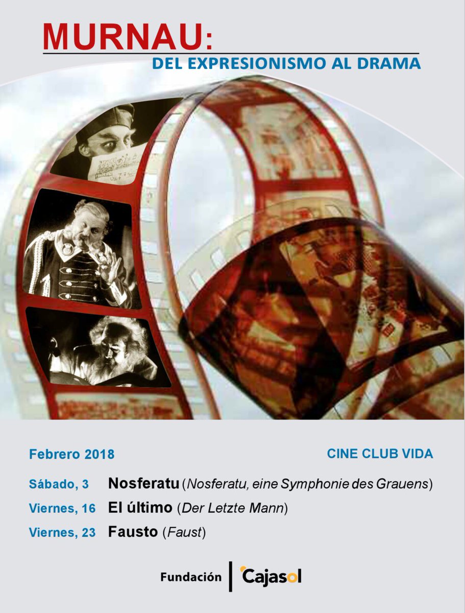 Para #febrero hemos preparado un ciclo dedicado a Murnau: del expresionismo al drama #cicloMurnau