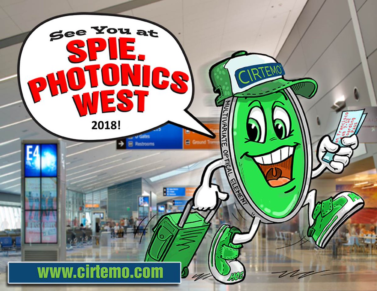 cirtemo's tweet photo. MOE, the most powerful optical filter on the planet, is packed and headed to San Fran for #SPIEPhotonicsWest !!! Are you? #PhotonicsWest #MultivariateOpticalElement #MultivariateOpticalComputing #hyperspectral @PhotonicsWest https://t.co/S4OT9qezMM