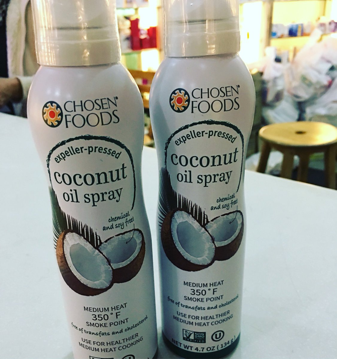 WhitesPharm's tweet photo. Coconut oil spray.. https://t.co/2u0AzRJZoy