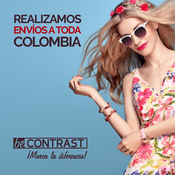BeContrast's tweet photo. ¡Haz tu compra! y recuerda que no importa en que parte de #Colombia te encuentres, @BeCotrast lo hará llegar en pocos días!
#MarcaLaDiferencia #SoyDiferente#SoyIrreverente #BeContrast #Ecommerce #CompraEnLinea #Compras #MejoresPrecios #Colombia#SaludYbelleza #Moda #Estilo https://t.co/xttoFjvHGd