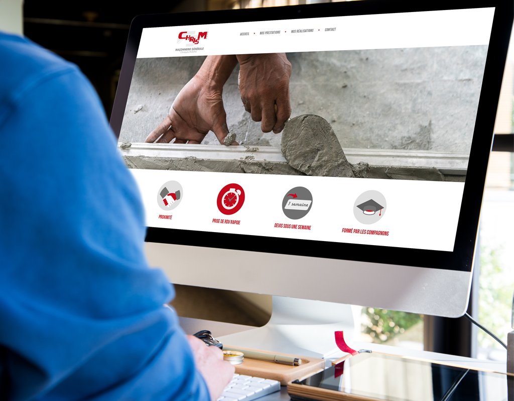 EcomPlanet's tweet photo. Création #EcomPlanet : le site de Chris M Maçonnerie, artisan #maçon sur la #Vendée. Spécialiste depuis 1992, il intervient pour vos #travaux et #rénovations.
Rendez-vous dès maintenant sur son site : https://t.co/ENzWj89ahc https://t.co/3N8nXCUjuP