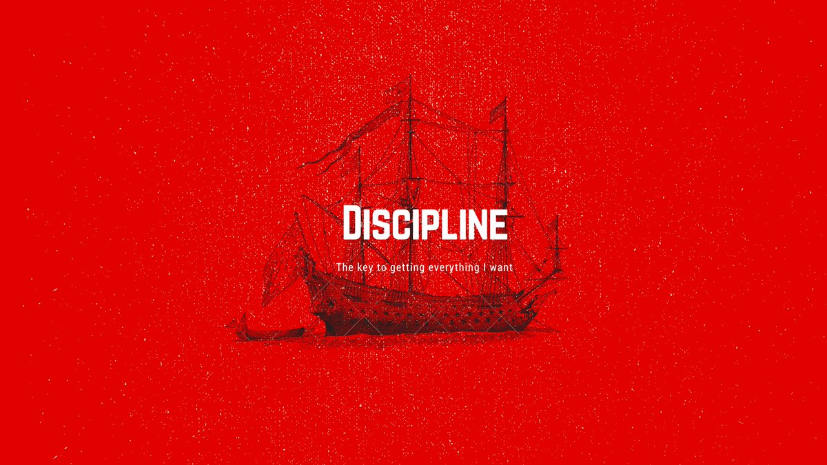 VladBsr's tweet photo. Discipline - The key to getting everything I want.
#Motivation #Discipline #Success #Life #Workhard #Workout #Believe #achieve #needmotivation https://t.co/o3XqVju9Fc