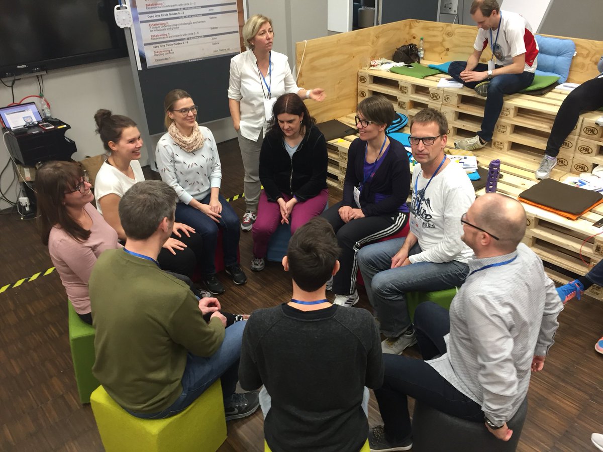 Sarah_He_'s tweet photo. Fishbowl about learnings from #wol circles no. 3-6.  thanks for this great opportunity @johnstepper  @netzabine @Katha_Pe @lukizzl ans @tzinderella #WOLcmt https://t.co/6B1SXc0Aob