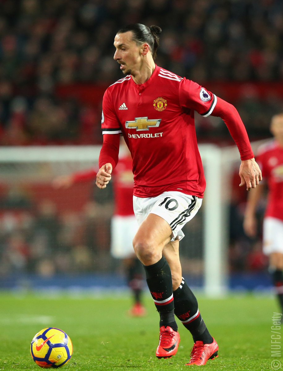 ManUtd's tweet photo. Jose on @Ibra_Official: "He's working hard to be fit. I'm not saying injured, because he's not injured. I think he's trying to feel really ready for the demands of Premier League football." #MUFC https://t.co/ZwVE1IpvSd