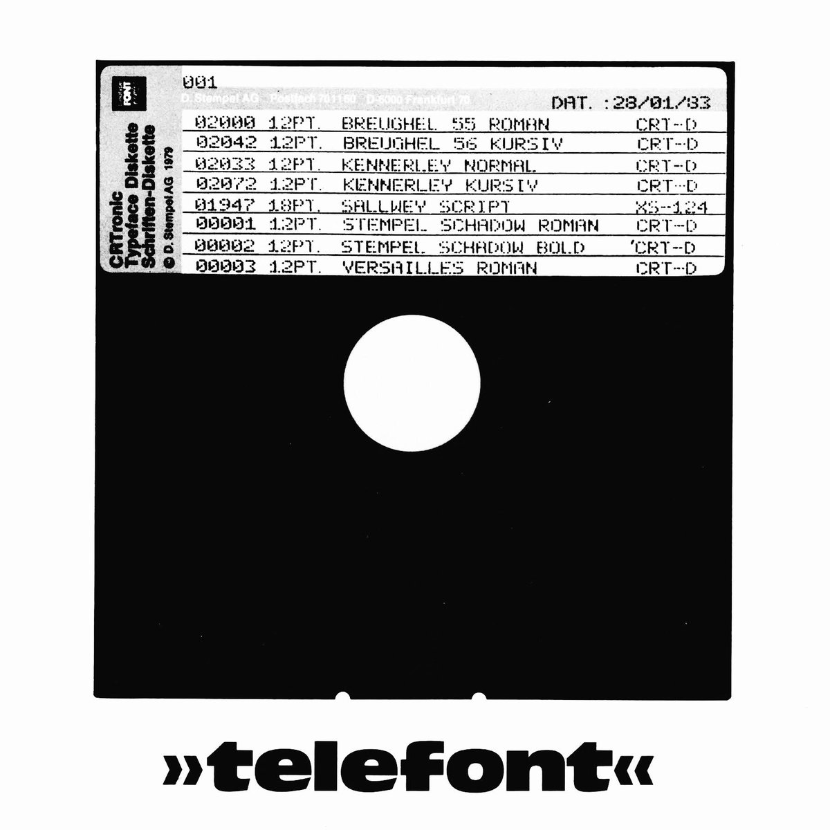 OmnibusType's tweet photo. Telefont from Linotype allows the transfer of digital typefaces via the telephone line (1983). #phototypesetting #technology #typography #teletransfer #digitaltype #typehistory https://t.co/WPUcmj7vch