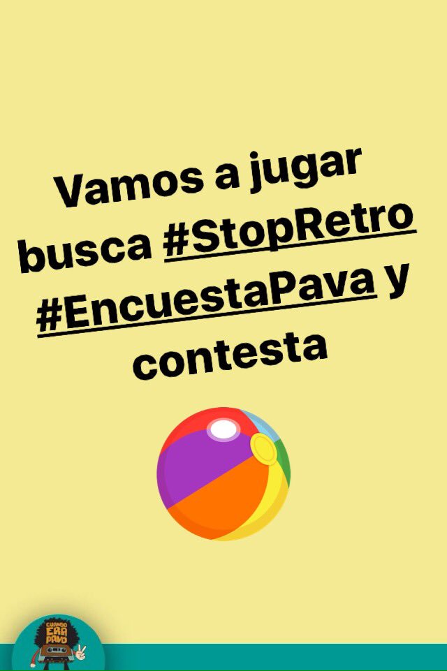 cuandoerapavo's tweet photo. Busca este hastag #stopRetro en Twitter e instagram @cuandoerapavo y responde todos los juegos. https://t.co/fsebb49ppw