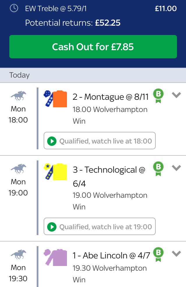 BetKingZac's tweet photo. Saucy little treble https://t.co/neWRilRjMd