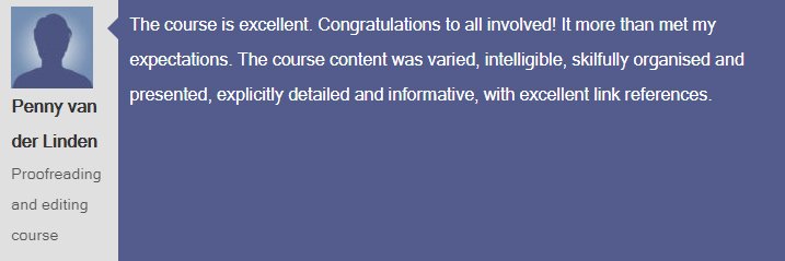 CollegeMediaPub's tweet photo. "The course is excellent, congratulations to all involved". You can read plenty more reviews from our satisfied #proofreading and #editing #course learners, here: https://t.co/9ix2JrMYew #learnonline #reviews #onlineCollege #LearnProofreading https://t.co/y581HH3hzX