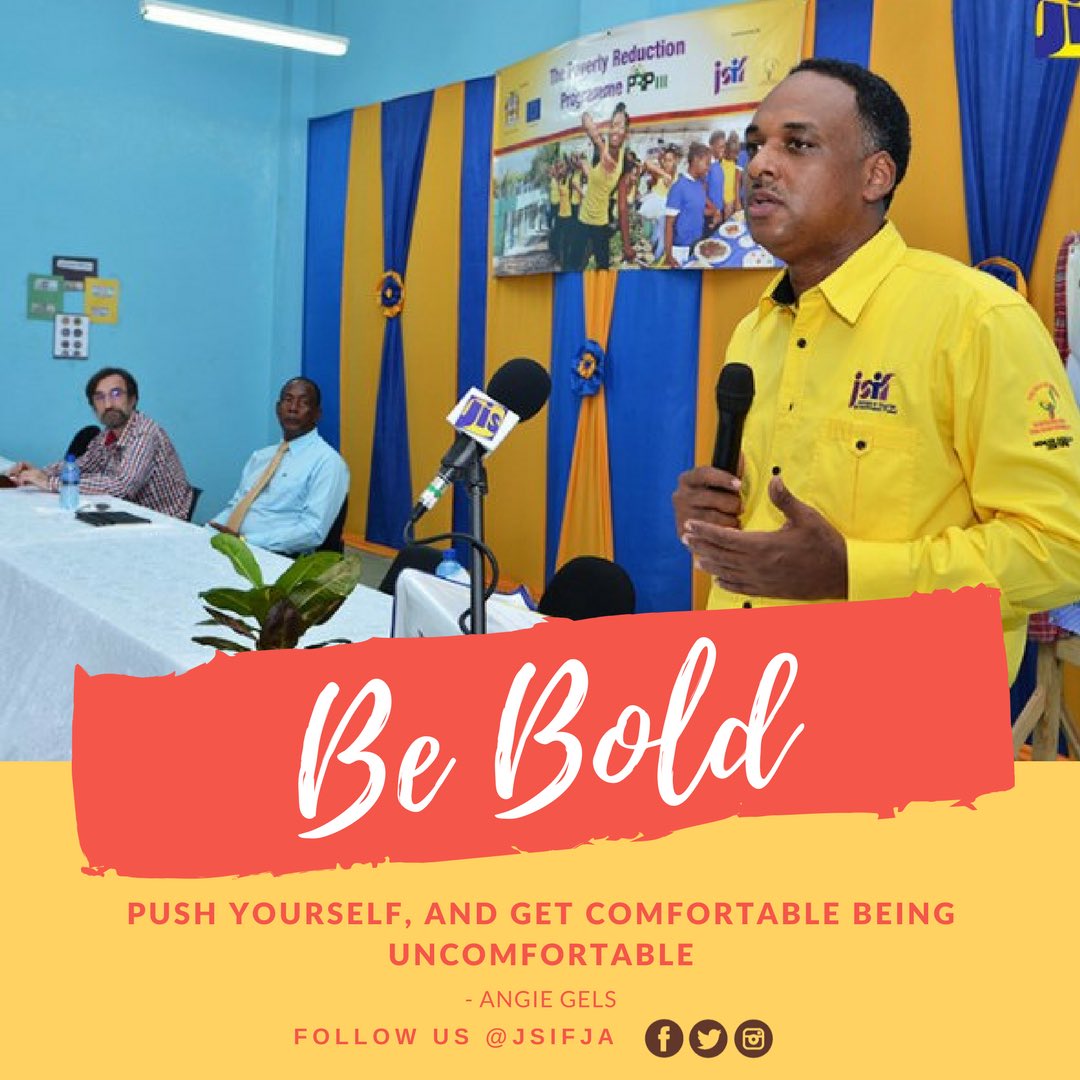 JSIFJA's tweet photo. #JSIFMotivation Stand up, be bold and be strong. Take charge of your life
.
.
#Motivation #BeBold #JSIF #JSIFMotivation #InvestingForCommunityDevelopment https://t.co/FIfvzKcter