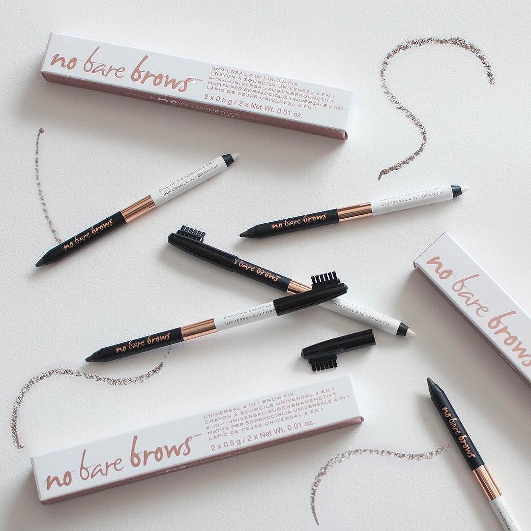 know_cosmetics's tweet photo. Caps with built-in sharpener and brush keep all brow tools conveniently together to create brows that wow! https://t.co/MpXI7bXAC3