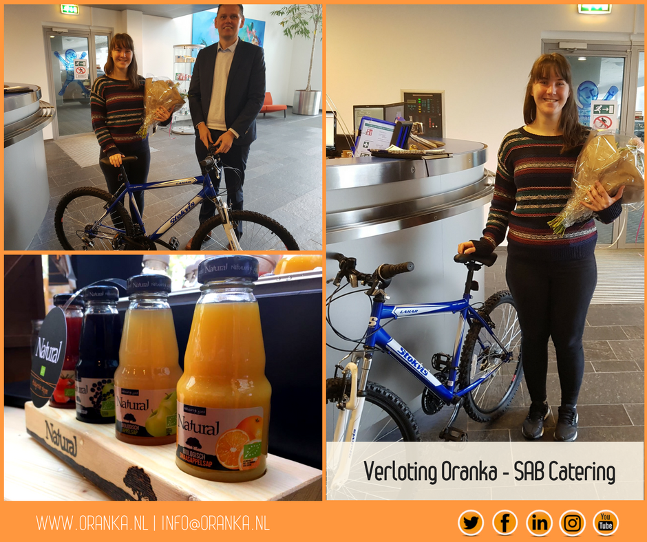 OrankaNL's tweet image. Afgelopen week hebben wij een mountainbike verloot! Samen met @SABCatering hebben we een zeer succesvolle #Eurodeal actie gehouden bij 125 locaties. Wij feliciteren de winnares met de prijs. Veel fietsplezier gewenst! Foto op locatie #BoehringerIngelheim