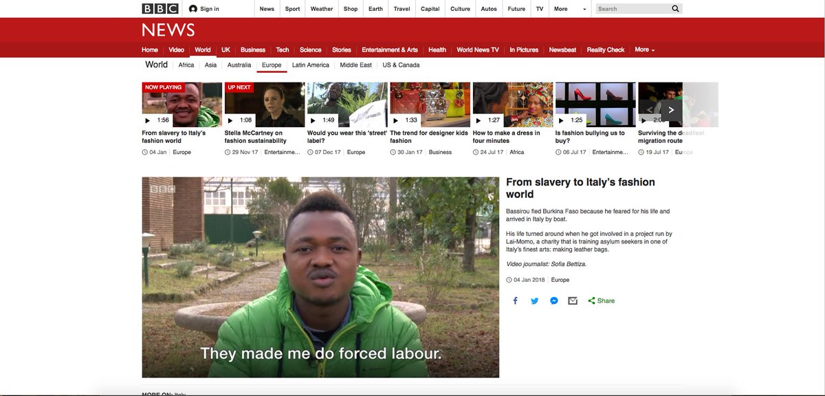 RiceAndBinz's tweet photo. BBC News (World) ha dedicato un servizio televisivo a Cartiera srl, presso Lama di Reno vicino #Bologna! Guarda il video oline qui: https://t.co/1ecXsGmjR6 – – – E su Facebook puoi guardarlo qui: https://t.co/PQx9sfV6fc https://t.co/i9AMSMs0Zx