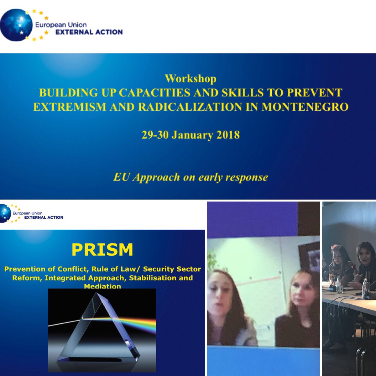 Budapest Centre (@budapestcentre) on Twitter photo The <a href="/eu_eeas/">European External Action Service - EEAS 🇪🇺</a> presents to <a href="/MeGovernment/">Government of Montenegro</a> officials during <a href="/BudapestCentre/">Budapest Centre</a> workshop on #preventextremism in #Montenegro the #EU approach on early iresponse and #R2P The <a href="/eu_eeas/">European External Action Service - EEAS 🇪🇺</a> presents to <a href="/MeGovernment/">Government of Montenegro</a> officials during <a href="/BudapestCentre/">Budapest Centre</a> workshop on #preventextremism in #Montenegro the #EU approach on early iresponse and #R2P