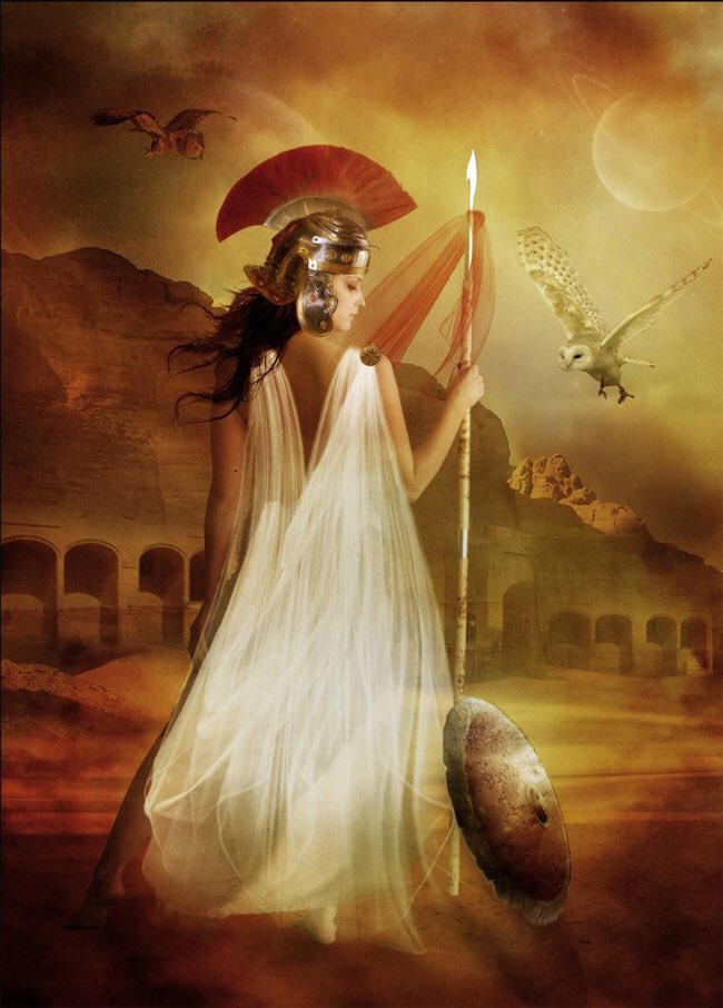 HaremGods's tweet photo. 11. อะธีนา
อะธีนา (Athena) เทพีแห่งความเฉลียวฉลาด และศิลปศาสตร์ทุกแขนงของกรีกรวมถึงศิลปะการต่อสู้ด้วย ต้นไม้ศักดิ์สิทธิ์ของพระองค์คือต้นมะกอก https://t.co/642mt3yP0U