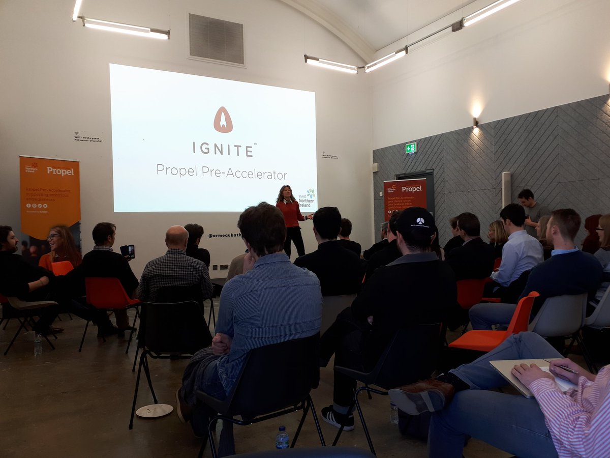 <a href="/PropelNI/">Propel Programme</a> has it all this year. Doctors, Professors, airline pilots. So many clever teams and solutions. <a href="/InvestNI/">Invest NI</a> @IgniteAccelNI