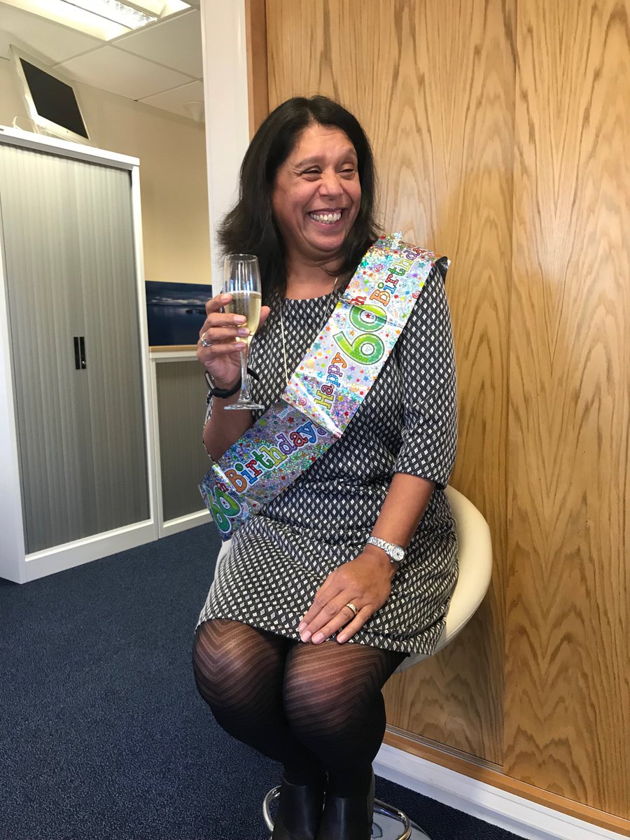 tobyahern's tweet photo. Alps HQ is celebrating our friend and colleague Karen’s special birthday 🎂 @alpsva https://t.co/yyLf9dEnw0