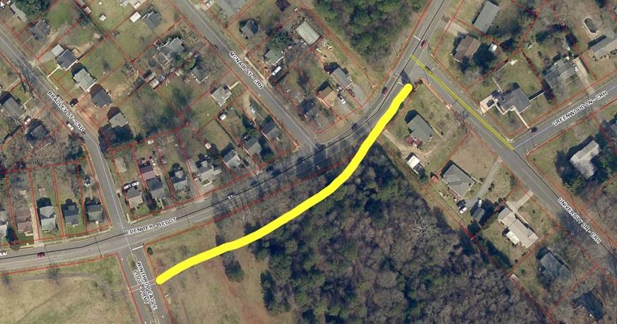 Starting today (Jan 29), the trail running along Eden Terrace from University Drive to Eagle Loop will be closed for a few weeks during water main work. Project details: tinyurl.com/y7c7ttjg