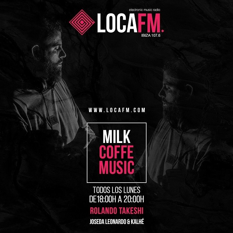 JosedaLeonardo's tweet photo. Hoy tenemos invitado especial🎧 @ROLANDOTAKESHI
@milkcoffeemusic.radioshow 6a8pm 107.6 @LocafmIbiza https://t.co/xx9gNvENIJ
