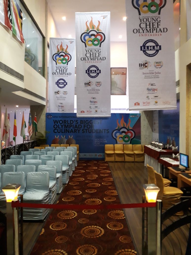 Vatshal_IIHMKOL's tweet photo. Kolkata campus is all set to welcome the contestants for the culinary battle.
#YCO2018
@ycolympiad @subornobose @ChefKak @DirectorIIHM @vishalkoliihm @BBCWorld @d_foskett @Sahara_IIHMKol @RitzCarlton @Indismart_Kol https://t.co/R8xApn9ccj