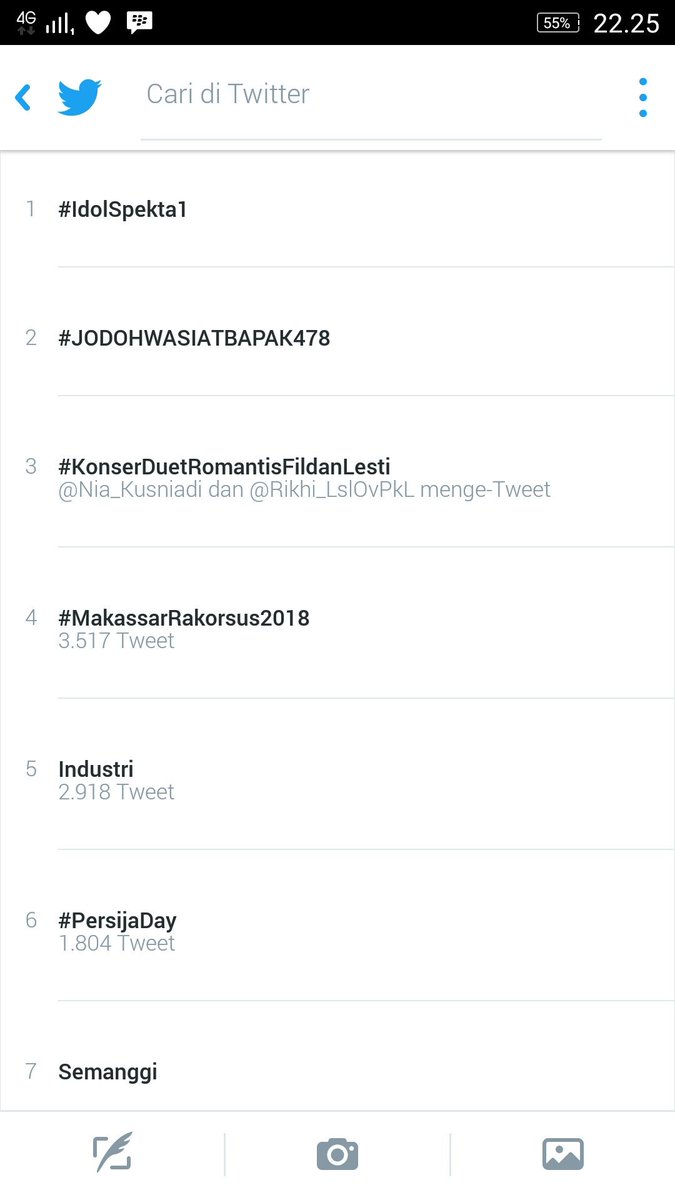Ayo kawan di aplikasi sudah posisi 3 
#KonserDuetRomantisFildanLesti