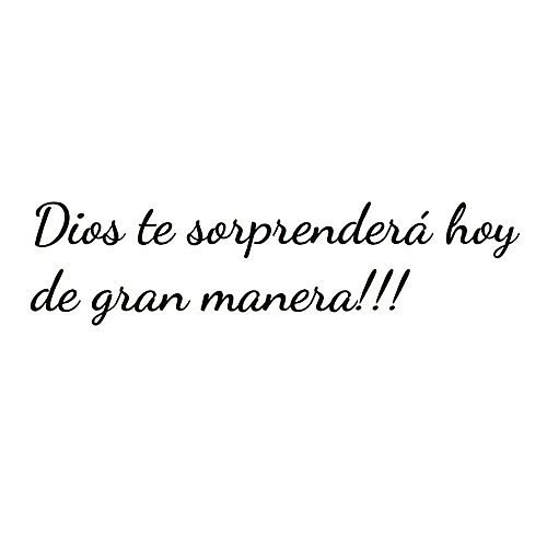 Dios te sorprenderá hoy !!