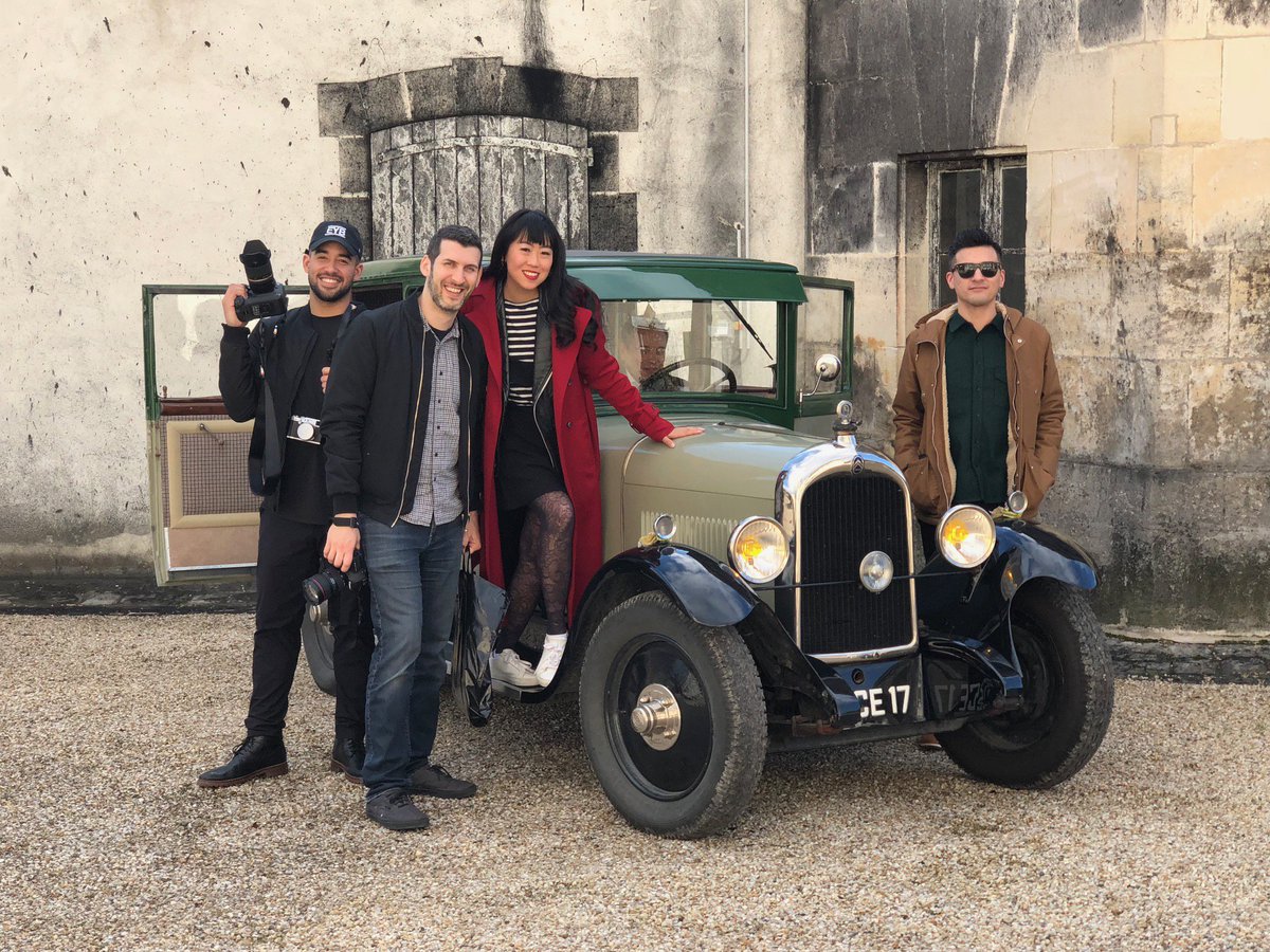 Cognac_Official's tweet photo. Welcome to @Apt_bartender @EthanFixell @drewlazor @leitihsu who come from the #UnitedStates to discover the treasures of our region! #Cognac https://t.co/MGsyl0yDKJ