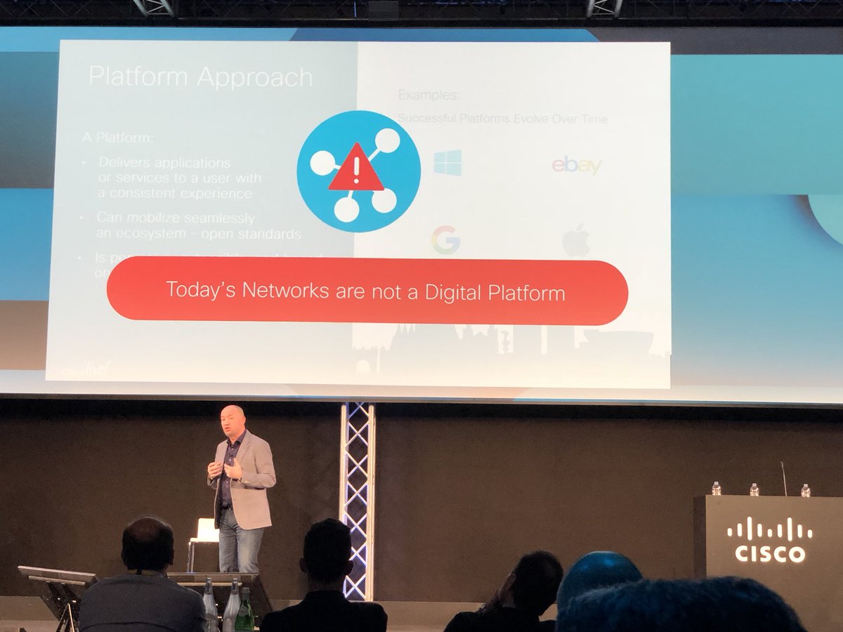 mmeitza's tweet photo. Today’s Networks are not a Digital Platforms. #CLEUR #distilive18 https://t.co/59ulPmwdwE