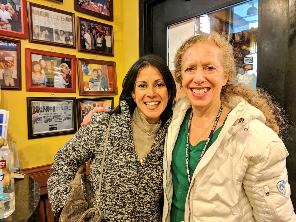 lisagualtieri's tweet photo. Thrilled to celebrate @ahluwalia_sim graduation from @TuftsPH @TuftsMedSchool at Gourmet Dumpling https://t.co/WYfhani1jd