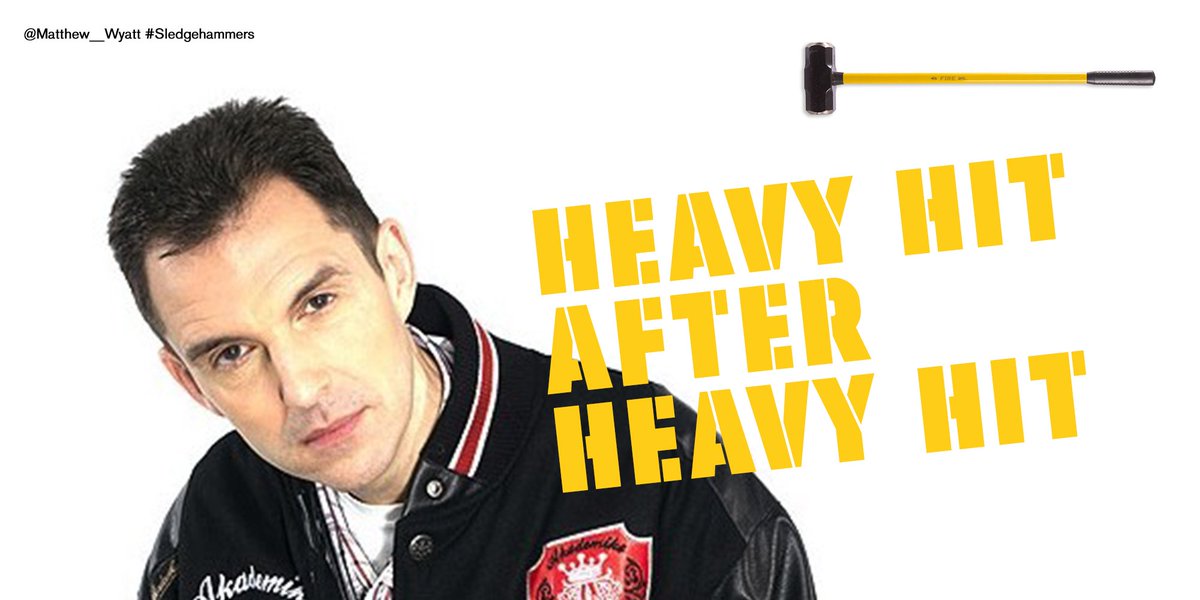 Matthew__Wyatt's tweet image. Advertise #SLEDGEHAMMERS @OneMinuteBriefs Westwood