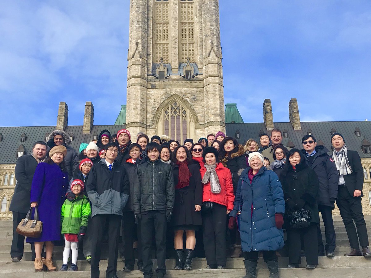 JeanYip3's tweet photo. So happy that family and friends traveled to Ottawa to share in this exciting day. #LPC #HoC https://t.co/rHB5swVB0m