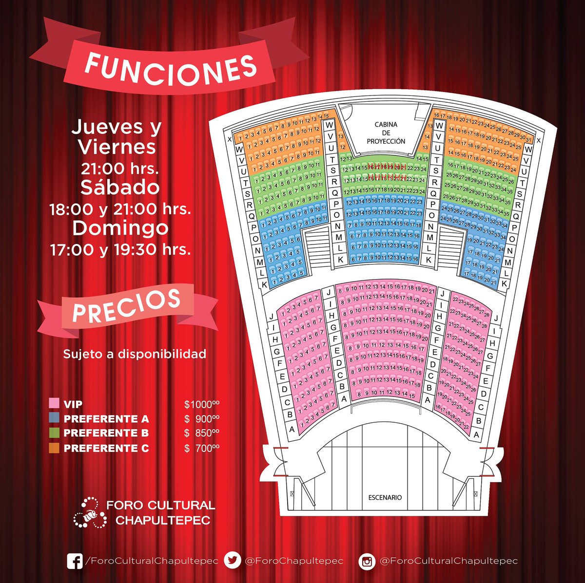 Esta es la semana de pre estreno de #LOS40ElMusical, te dejamos el mapa con zonas y precios para que no te pierdas del fenómeno musical del año.