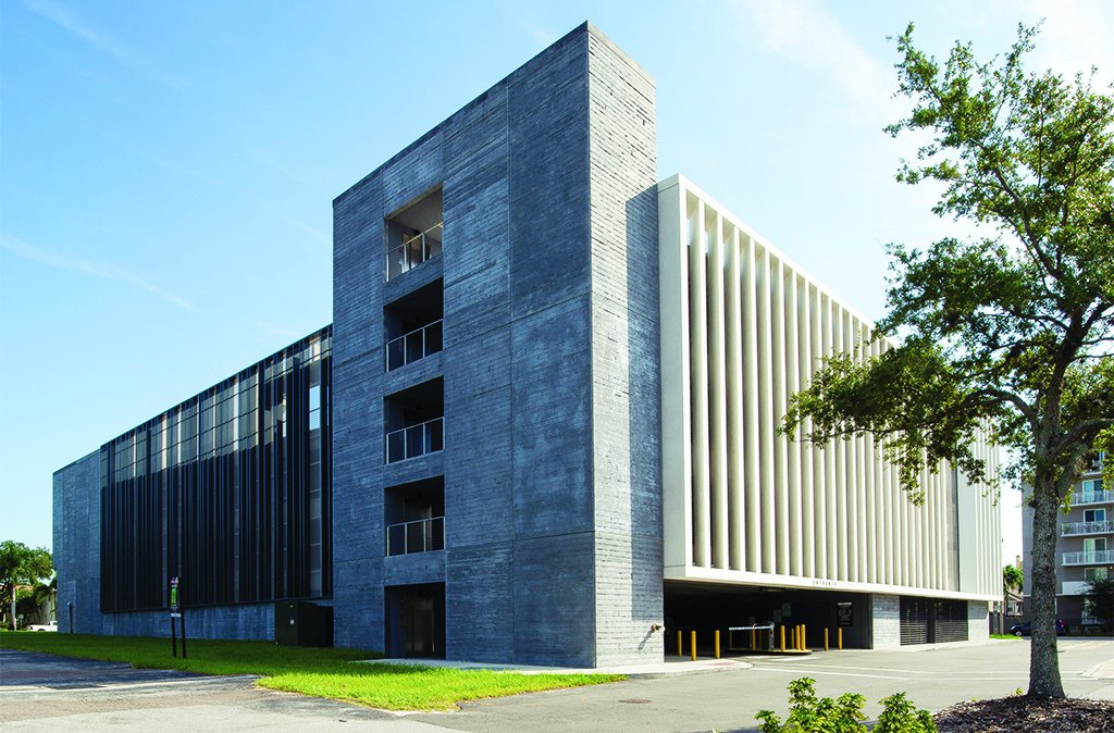 Precast Work of Art!
Dominant architectural ‘fins’ combine with a cedar board finish at the base to create dramatic look for parking structure for new museum focused on the Arts and Crafts movement. ow.ly/QBKq30i4aJE 
#Precast #Concrete #AscentMag