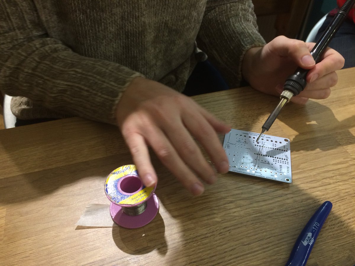 Exciting times here at echook HQ! <a href="/Greenpowertrust/">Greenpower Education Trust</a> echook kits have arrived and are being quality checked before going on sale in the gp shop! #soldering #telemetry