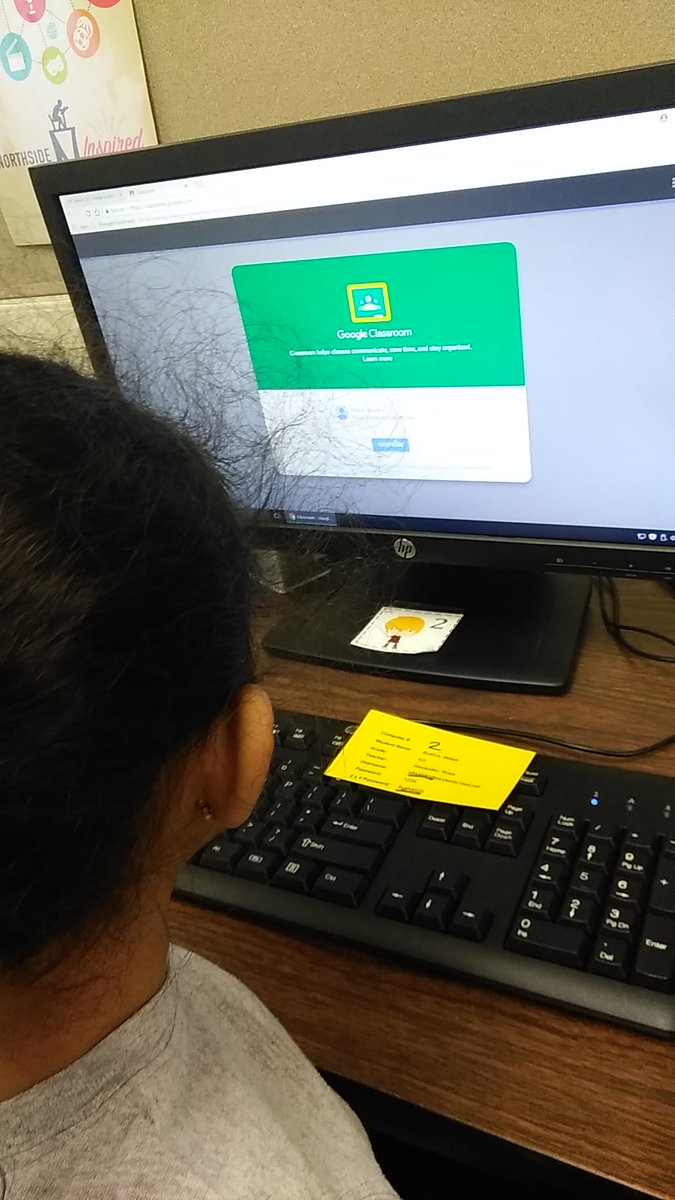andreacantuect's tweet image. So excited that ALL our Kinder and 1st graders singed into their google accounts, yeeeeeei, so happy!!!!!!!!!!!!😍😍😍@NISDLeonValley @NISDTechApps @NISD @nisdect